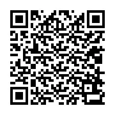 QR код за телефонен номер +12018633632