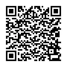 QR kód a telefonszámhoz +12018633634