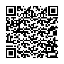 QR Code สำหรับหมายเลขโทรศัพท์ +12018633640