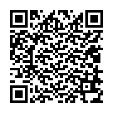 QR код за телефонен номер +12018634032