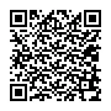 QR Code สำหรับหมายเลขโทรศัพท์ +12018634033