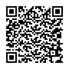 QR-koodi puhelinnumerolle +12018634034