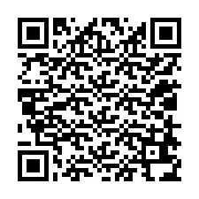 Kode QR untuk nomor Telepon +12018634038