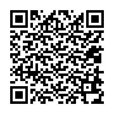 QR-koodi puhelinnumerolle +12018634043