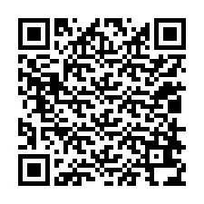 QR-koodi puhelinnumerolle +12018634264