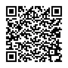 QR-koodi puhelinnumerolle +12018634266