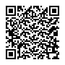 QR код за телефонен номер +12018634271