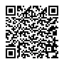 Codice QR per il numero di telefono +12018634424