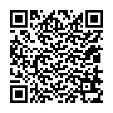 Código QR para número de telefone +12018635445