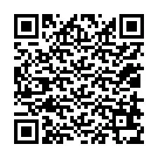 Código QR para número de teléfono +12018635449