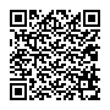 QR-koodi puhelinnumerolle +12018635542