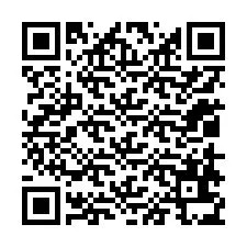 QR-код для номера телефона +12018635545