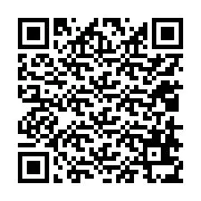 QR код за телефонен номер +12018635552