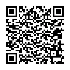 QR-koodi puhelinnumerolle +12018635553