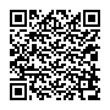 Codice QR per il numero di telefono +12018636220