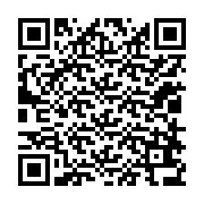 QR Code สำหรับหมายเลขโทรศัพท์ +12018636225