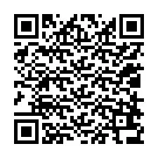 Kode QR untuk nomor Telepon +12018636228