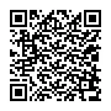 Código QR para número de teléfono +12018636234