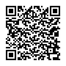 QR-код для номера телефона +12018636235