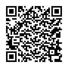 Código QR para número de teléfono +12018636451