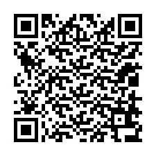 Kod QR dla numeru telefonu +12018636455