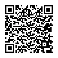 Código QR para número de teléfono +12018636457