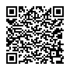 QR-code voor telefoonnummer +12018636458