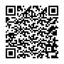 Codice QR per il numero di telefono +12018636459