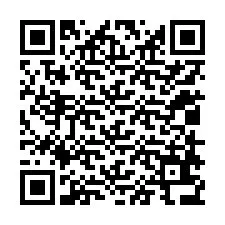 Código QR para número de teléfono +12018636460