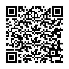 QR-код для номера телефона +12018636462