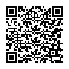 Código QR para número de telefone +12018637074