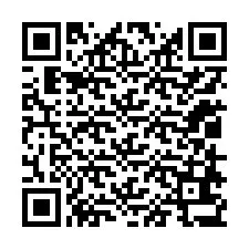 QR Code สำหรับหมายเลขโทรศัพท์ +12018637075