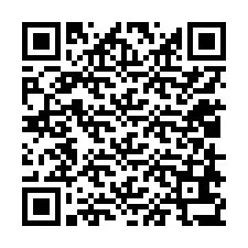 Kode QR untuk nomor Telepon +12018637076