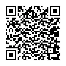 Código QR para número de teléfono +12018637077