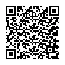 QR код за телефонен номер +12018637078