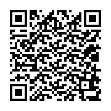 QR код за телефонен номер +12018637079