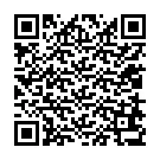 QR-koodi puhelinnumerolle +12018637086