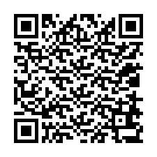 QR код за телефонен номер +12018637088