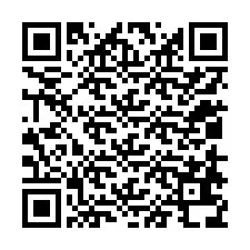 QR kód a telefonszámhoz +12018638114