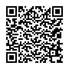 QR-koodi puhelinnumerolle +12018638115