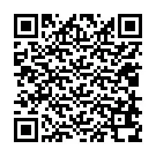 QR-code voor telefoonnummer +12018638122