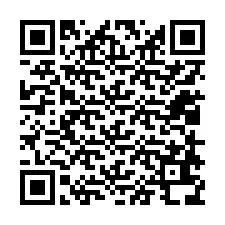 QR kód a telefonszámhoz +12018638127