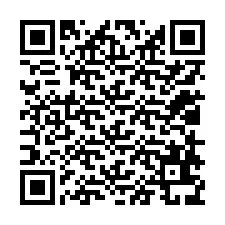 QR-koodi puhelinnumerolle +12018639529