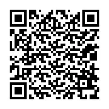 QR код за телефонен номер +12018639655