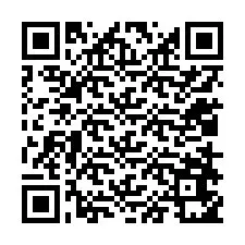 QR код за телефонен номер +12018651386