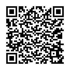 QR Code pour le numéro de téléphone +12018651388