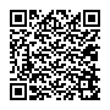 QR-koodi puhelinnumerolle +12018651393