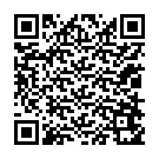Codice QR per il numero di telefono +12018651395