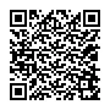 QR-koodi puhelinnumerolle +12018651399