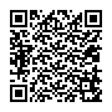 QR код за телефонен номер +12018651403